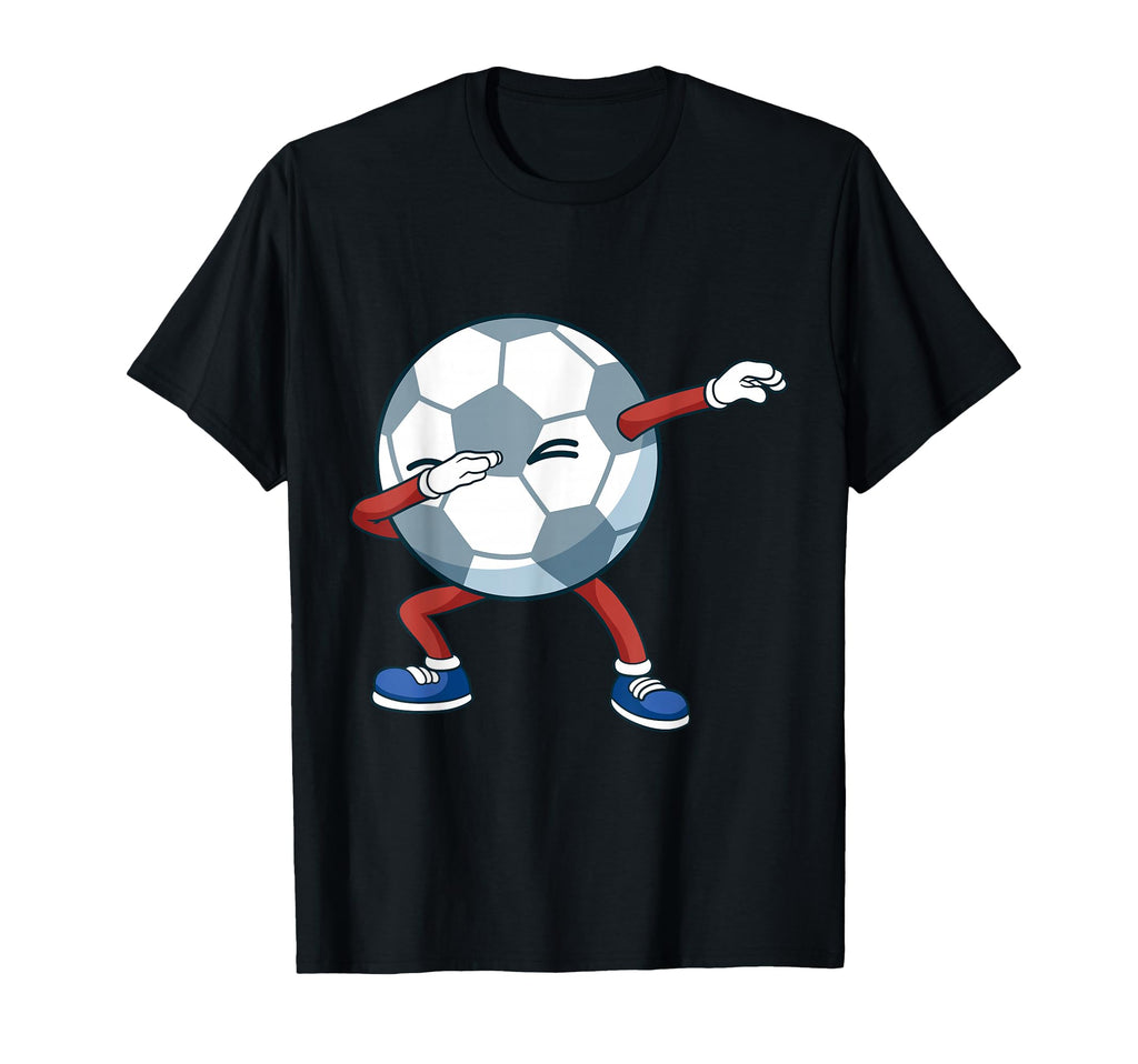 Funny Dabbing Soccer Ball Soccer T-Shirt - Novelty Apparel Men Women - T-Shirt, Sweatshirt, Hoodie