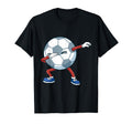 Funny Dabbing Soccer Ball Soccer T-Shirt - Novelty Apparel Men Women - T-Shirt, Sweatshirt, Hoodie