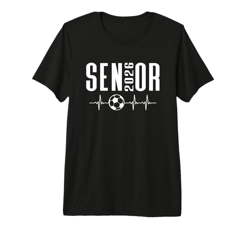 Class 2026 Senior Soccer Player Team T-Shirt - Novelty Apparel Men Women - T-Shirt, Sweatshirt, Hoodie