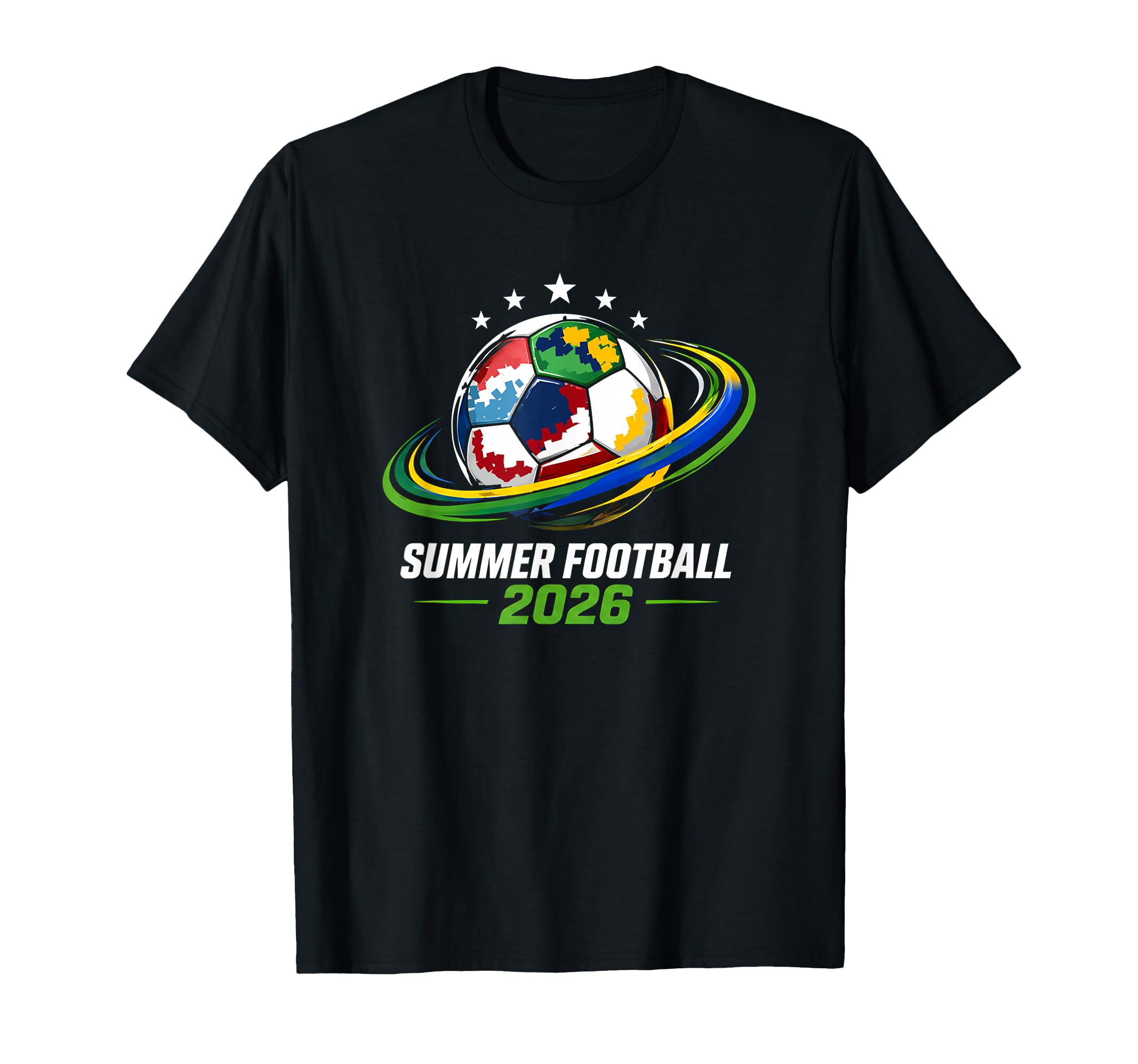 Summer Football 2026 Worldwide Soccer T-Shirt - Aesthetic Graphic Unisex - T-Shirt, Sweatshirt, Hoodie