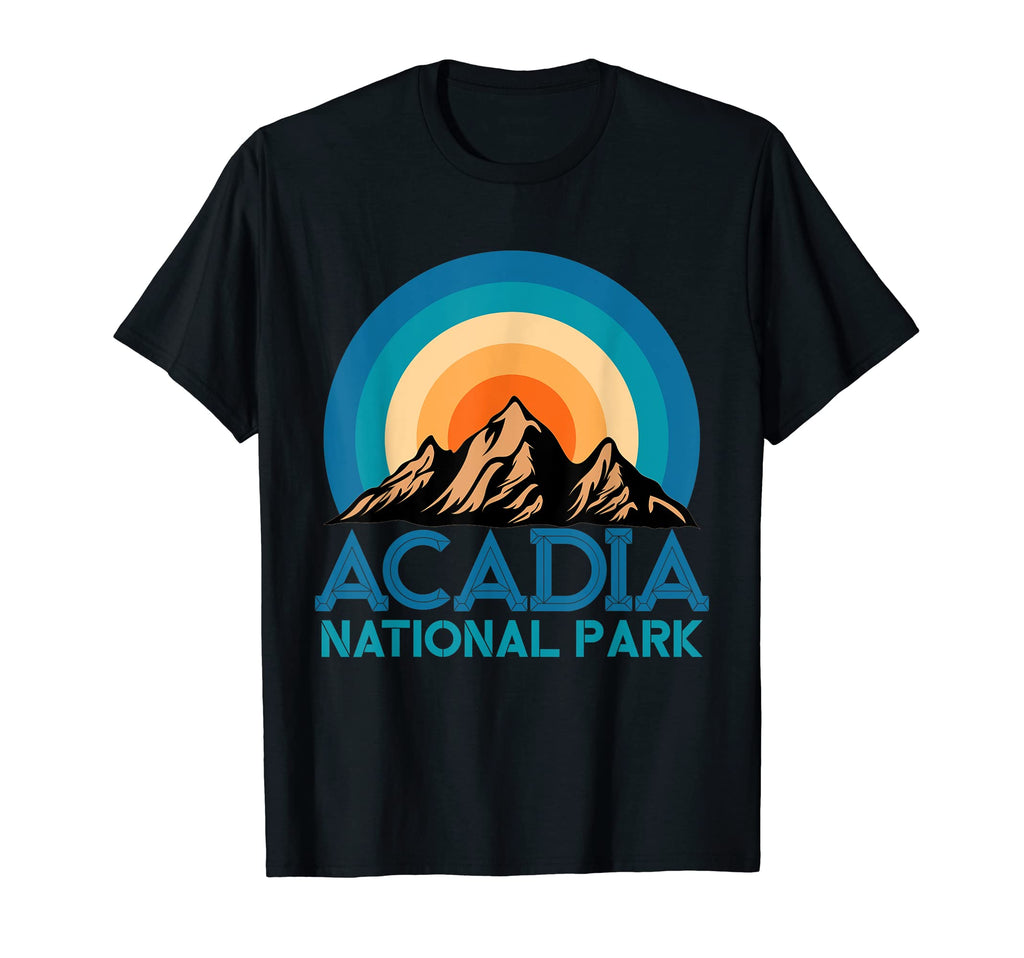 Acadia National Park Mountain Hiking T-Shirt - Novelty Apparel for Adults - T-Shirt, Sweatshirt, Hoodie