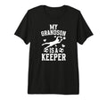 My Grandson Soccer Keeper Grandma Soccer T-Shirt - Custom Art Print Unisex - T-Shirt, Sweatshirt, Hoodie