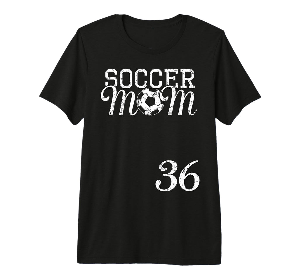 Soccer Mom Jersey Number 36 Favorite T-Shirt - Trendy Graphic Unisex - T-Shirt, Sweatshirt, Hoodie