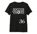 Soccer Mom Jersey Number 36 Favorite T-Shirt - Trendy Graphic Unisex - T-Shirt, Sweatshirt, Hoodie