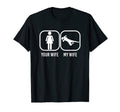 Mens Your Wife My Wife Soccer T-Shirt - Aesthetic Graphic Men Women - T-Shirt, Sweatshirt, Hoodie
