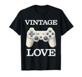 Love Controller Console Gaming Gamer T-Shirt - Minimalist Print Unisex - T-Shirt, Sweatshirt, Hoodie
