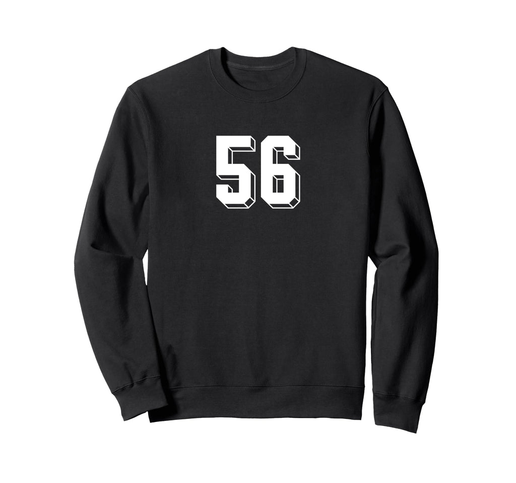 Number 56 80S 90S Soccer Team Sweatshirt - Streetwear Style Men Women - T-Shirt, Sweatshirt, Hoodie