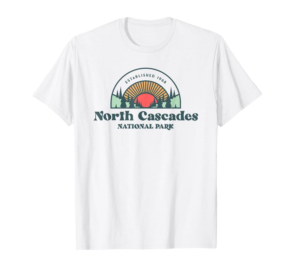 Family Vacation North Cascades T-Shirt - Novelty Apparel for Adults - T-Shirt, Sweatshirt, Hoodie