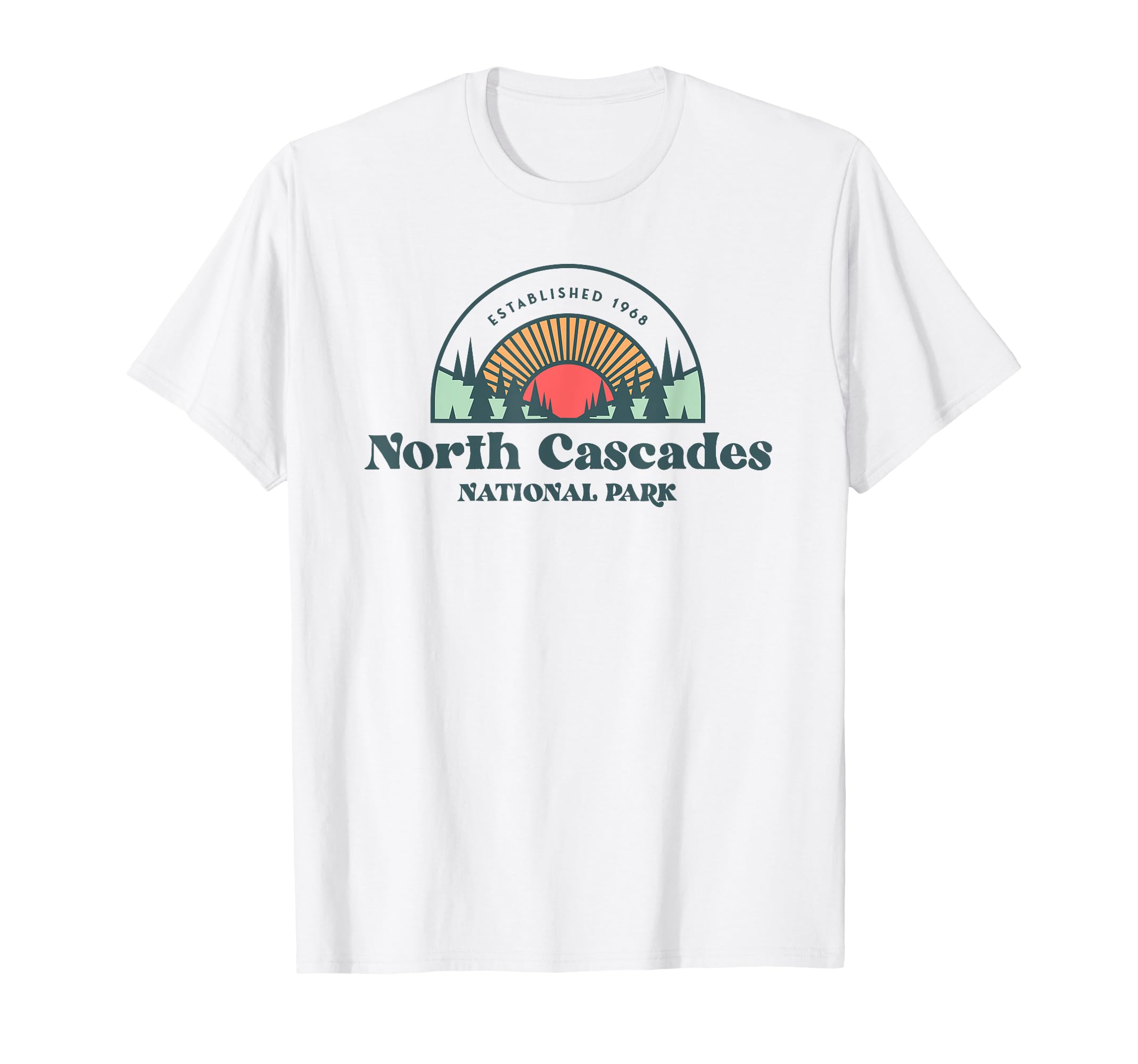 Family Vacation North Cascades T-Shirt - Novelty Apparel for Adults - T-Shirt, Sweatshirt, Hoodie