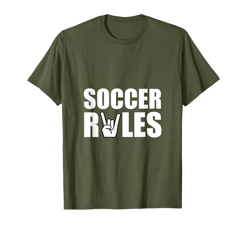 Soccer Rules Fan T-Shirt - Graphic Print for Adults - T-Shirt, Sweatshirt, Hoodie