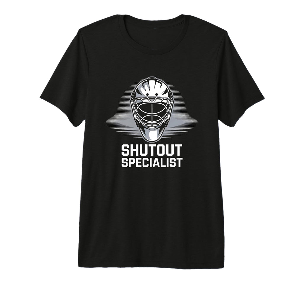 Hockey Player Shutout Penalty Box T-Shirt - Fun Novelty Design Men Women - T-Shirt, Sweatshirt, Hoodie