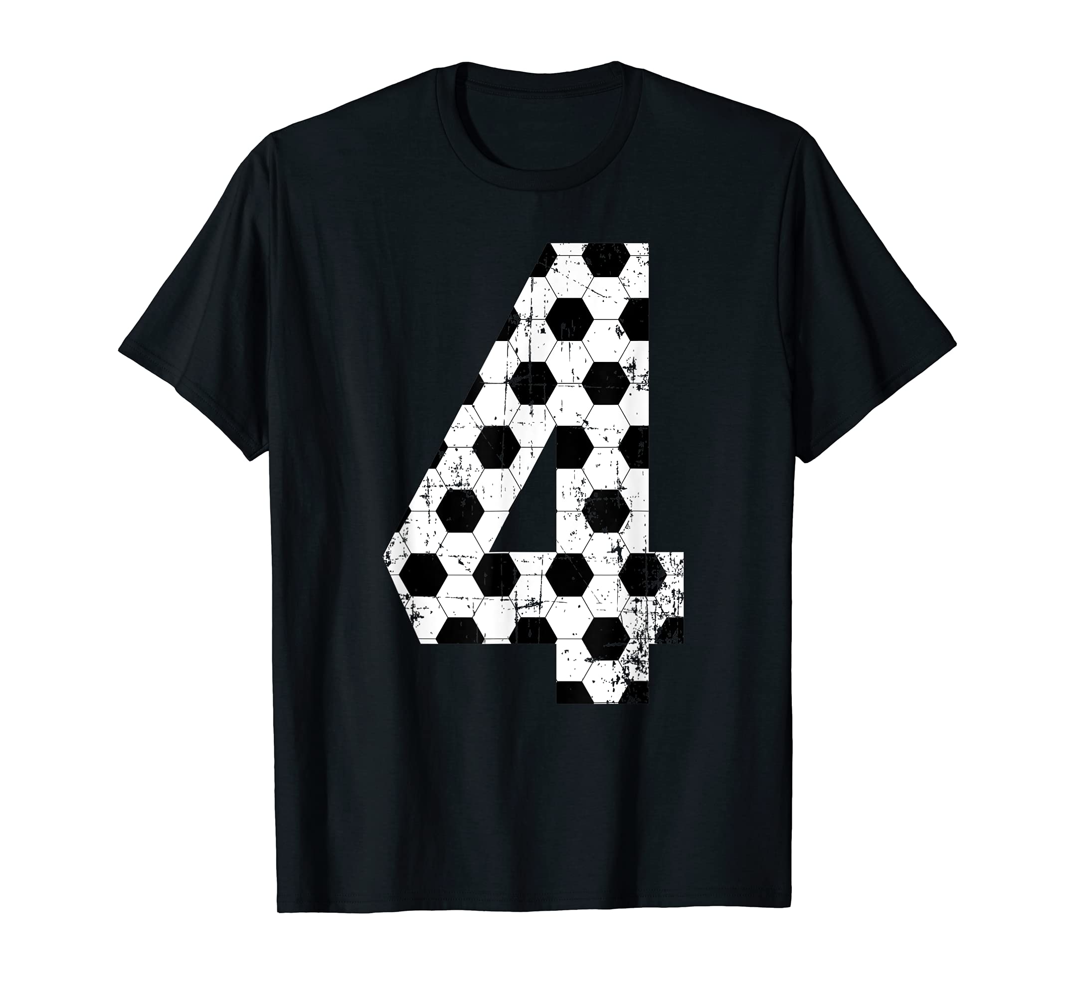 Soccer 4 Jersey Number T-Shirt - Aesthetic Graphic Men Women - T-Shirt, Sweatshirt, Hoodie