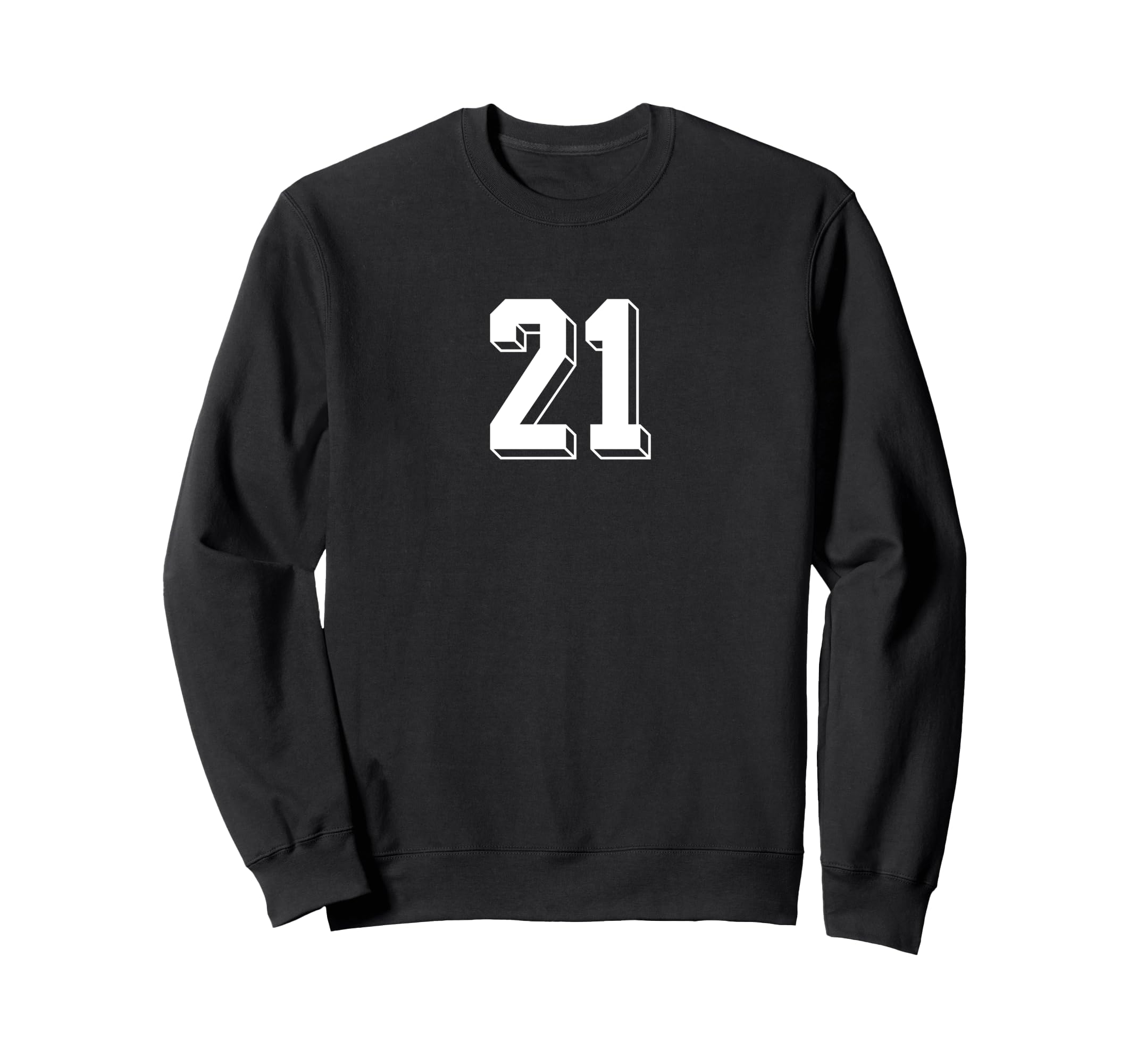 Number 21 80S 90S Soccer Team Sweatshirt - Casual Everyday Wear Men Women - T-Shirt, Sweatshirt, Hoodie