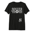 Soccer Mom Jersey Number 8 Favorite T-Shirt - Unique Graphic for Adults - T-Shirt, Sweatshirt, Hoodie