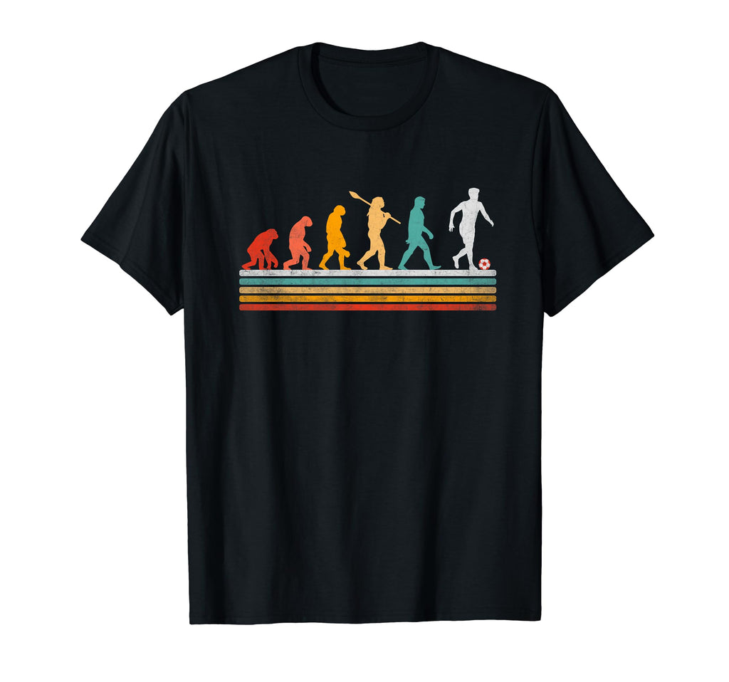 Soccer Football Evolution Sport Fan T-Shirt - Novelty Apparel Men Women - T-Shirt, Sweatshirt, Hoodie