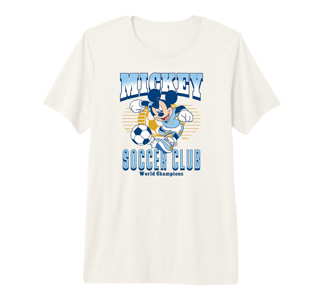 Mickey Mouse Soccer Club World Champions T-Shirt - Minimalist Print Unisex - T-Shirt, Sweatshirt, Hoodie