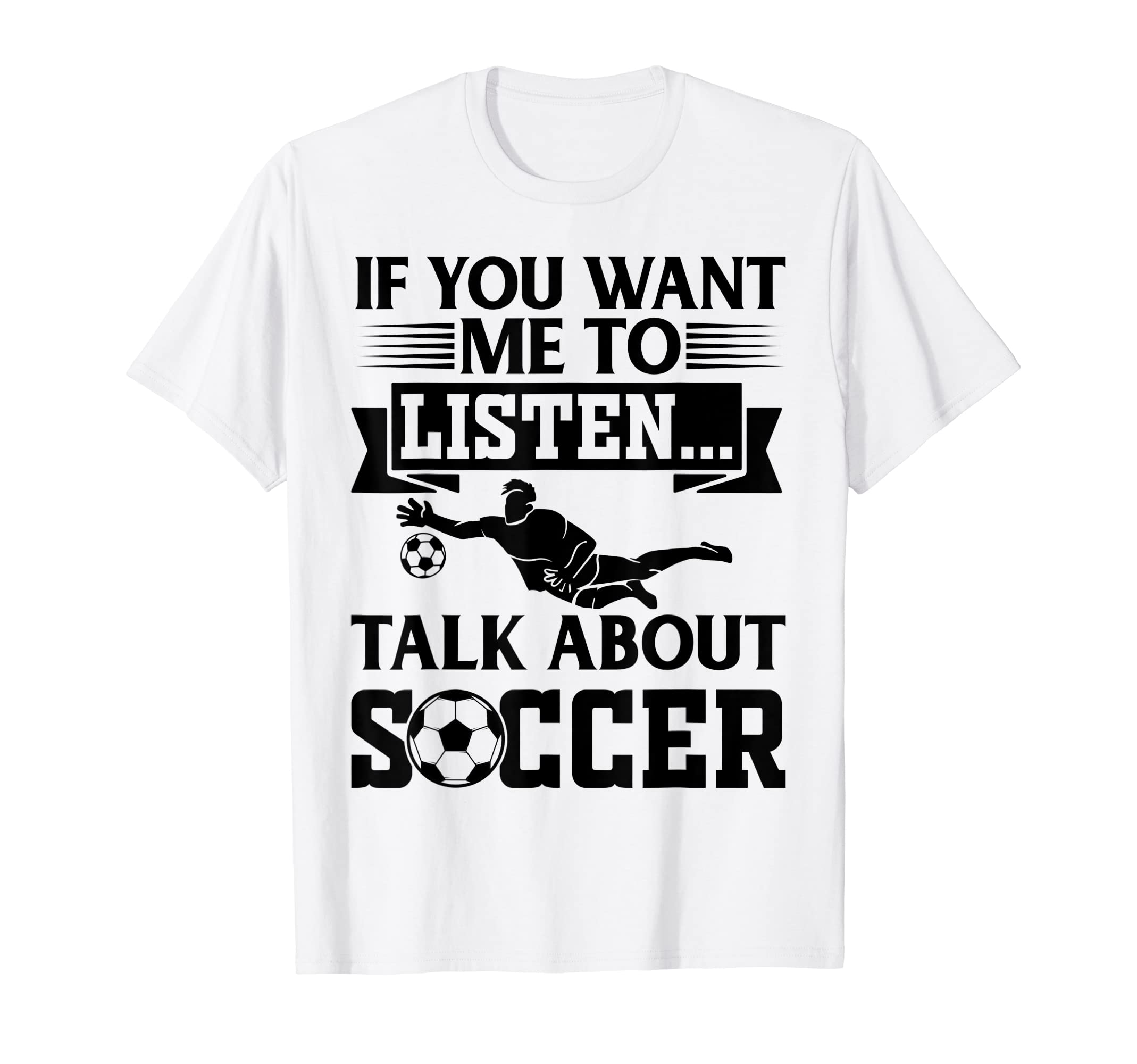 If You Want Me To Listen Talk About T-Shirt - Minimalist Print Unisex - T-Shirt, Sweatshirt, Hoodie
