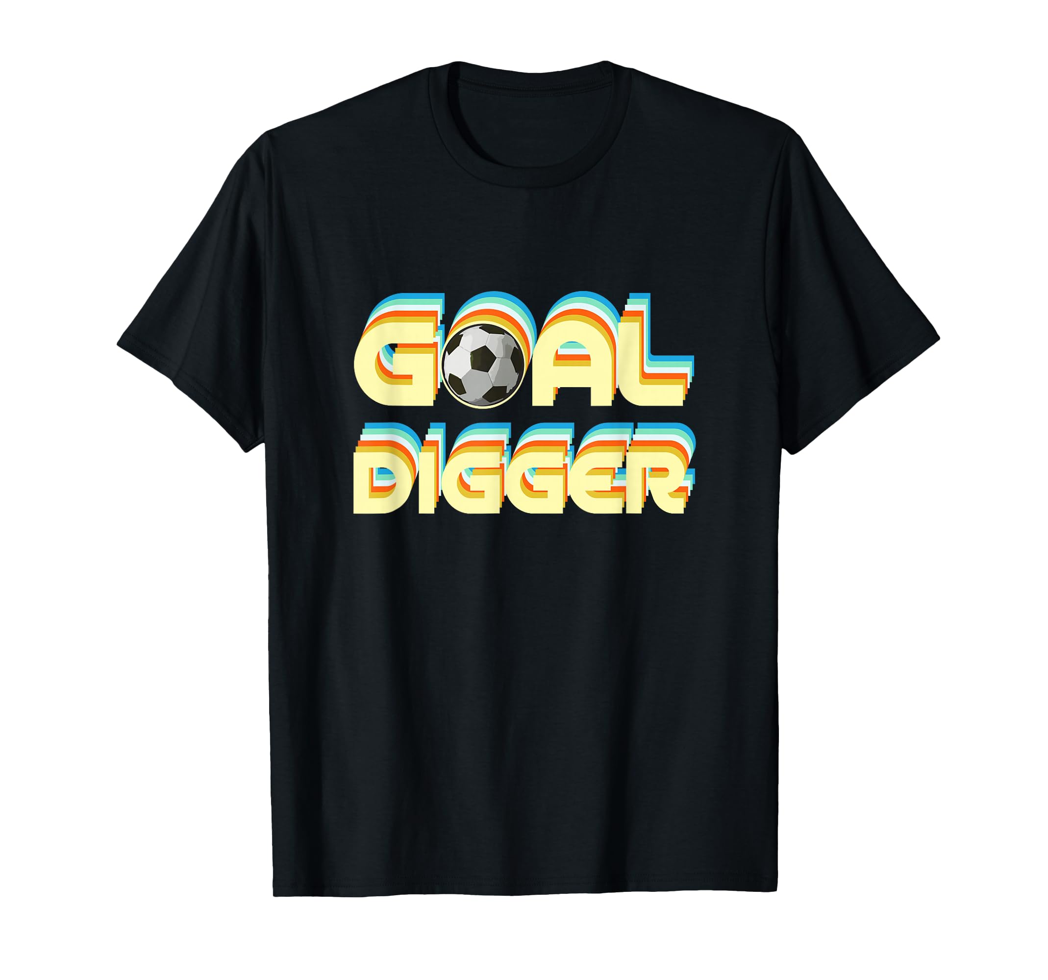 Goal Digger Soccer Pun Goalkeeper Player T-Shirt - Custom Art Print Unisex - T-Shirt, Sweatshirt, Hoodie