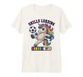 Funny Soccer Unicorn Skills Loading T-Shirt - Minimalist Print Men Women - T-Shirt, Sweatshirt, Hoodie