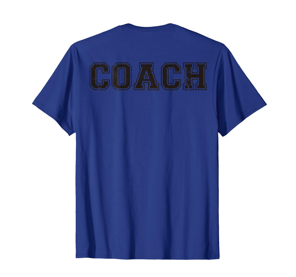 Coach Back Softball Gift Coaching T-Shirt - Casual Everyday Wear Men Women - T-Shirt, Sweatshirt, Hoodie
