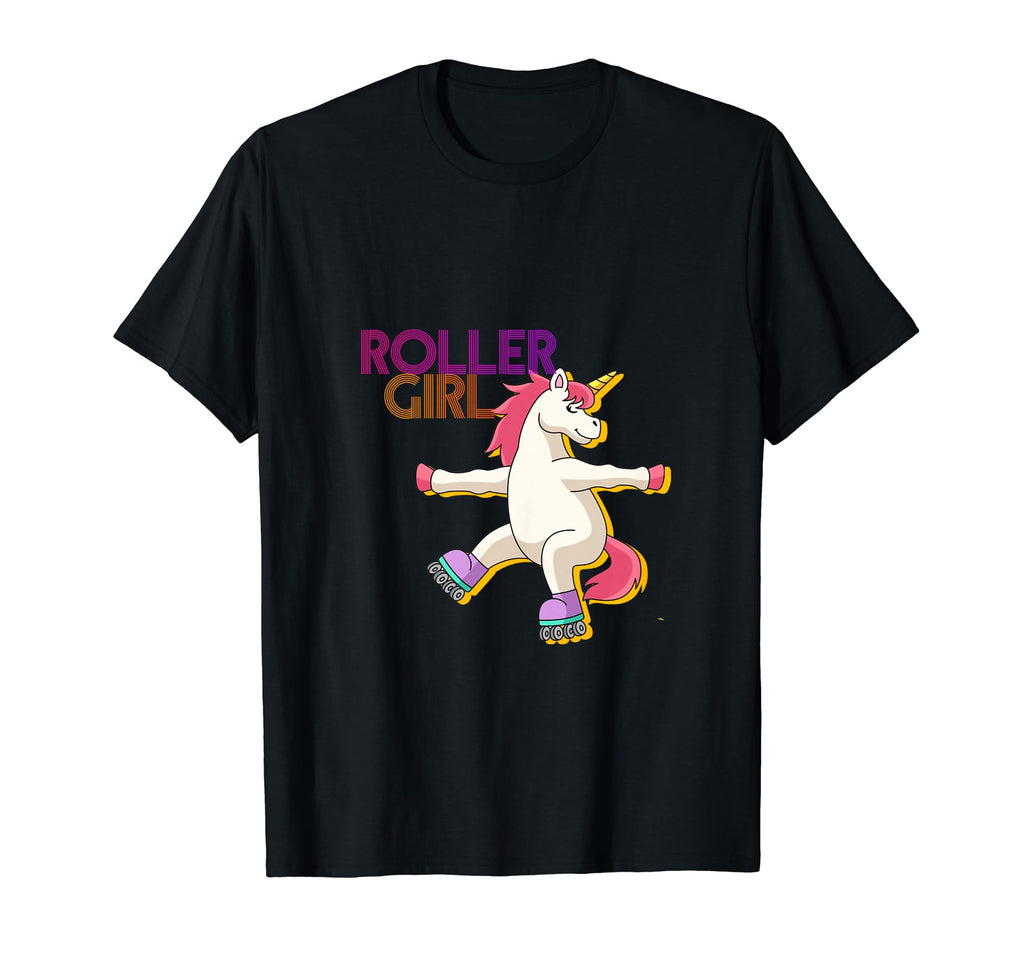 Unicorn Roller Skate Roller Unicorn T-Shirt - Custom Art Print Unisex - T-Shirt, Sweatshirt, Hoodie