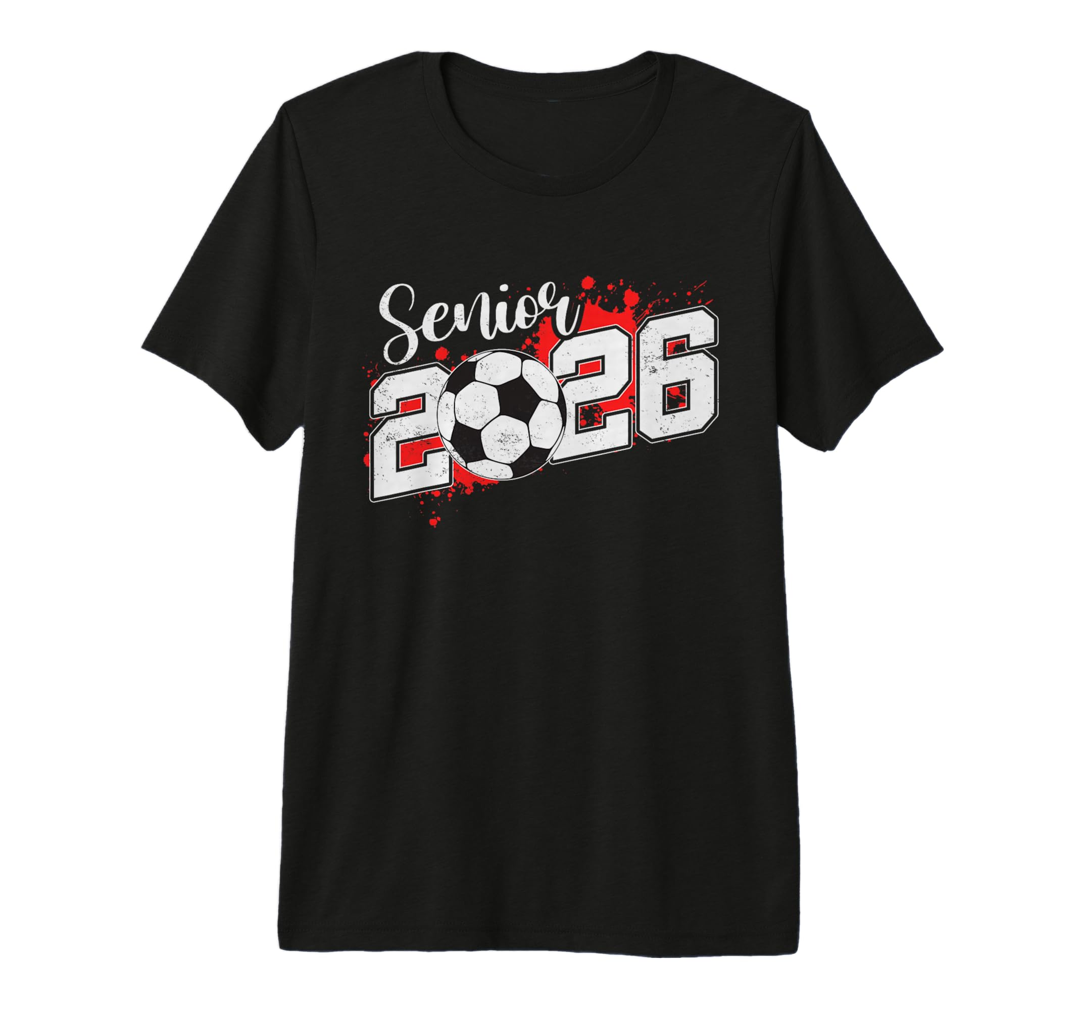 Senior 2026 Soccer Ball Class 2026 T-Shirt - Aesthetic Graphic Unisex - T-Shirt, Sweatshirt, Hoodie