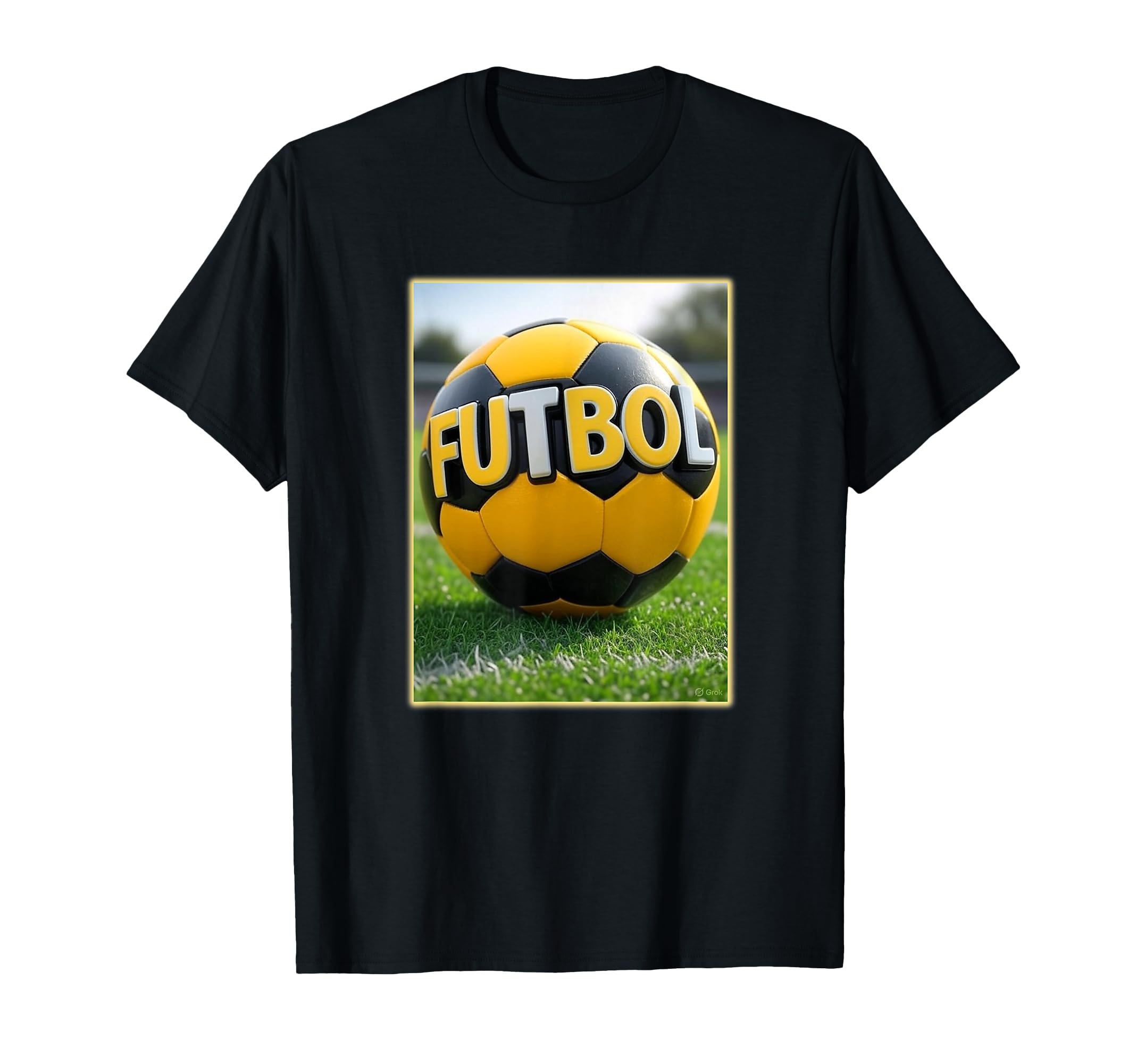 Futbol Soccer Ball T-Shirt - Custom Art Print Unisex - T-Shirt, Sweatshirt, Hoodie