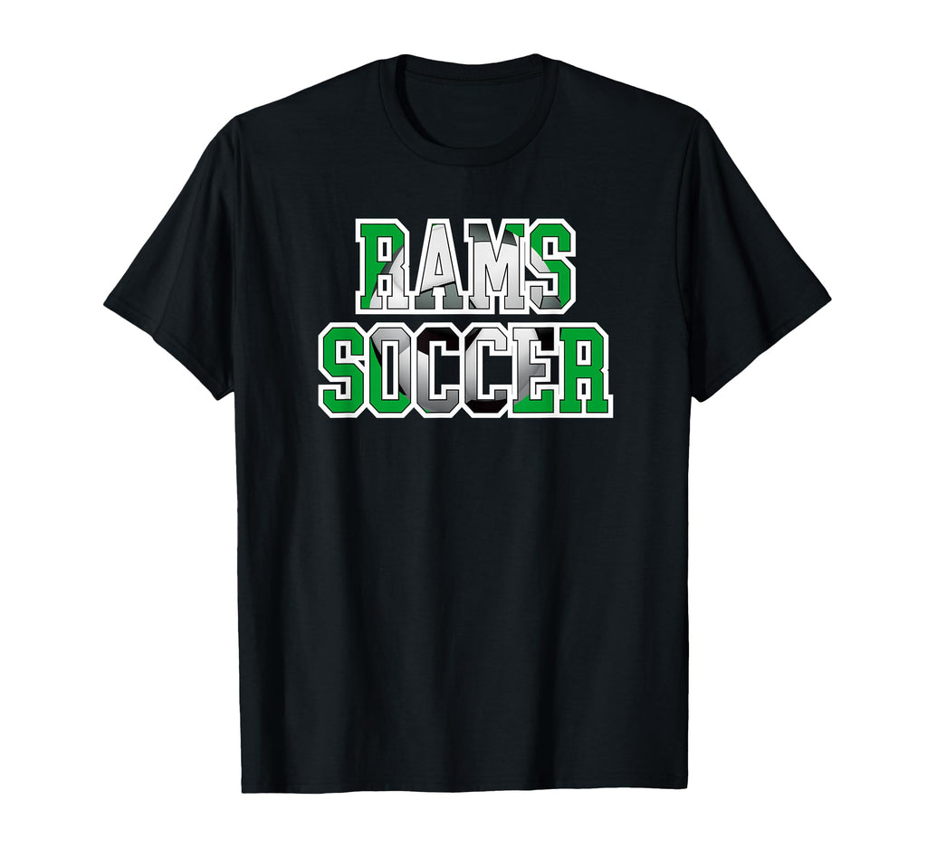 Rams Soccer Mom Game Day Mascot Green T-Shirt - Streetwear Style Unisex - T-Shirt, Sweatshirt, Hoodie