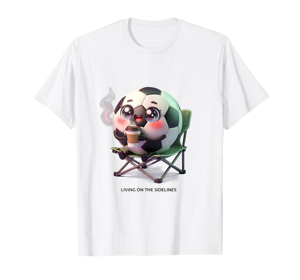 Living Sidelines Soccer Mom T-Shirt - Graphic Print Men Women - T-Shirt, Sweatshirt, Hoodie