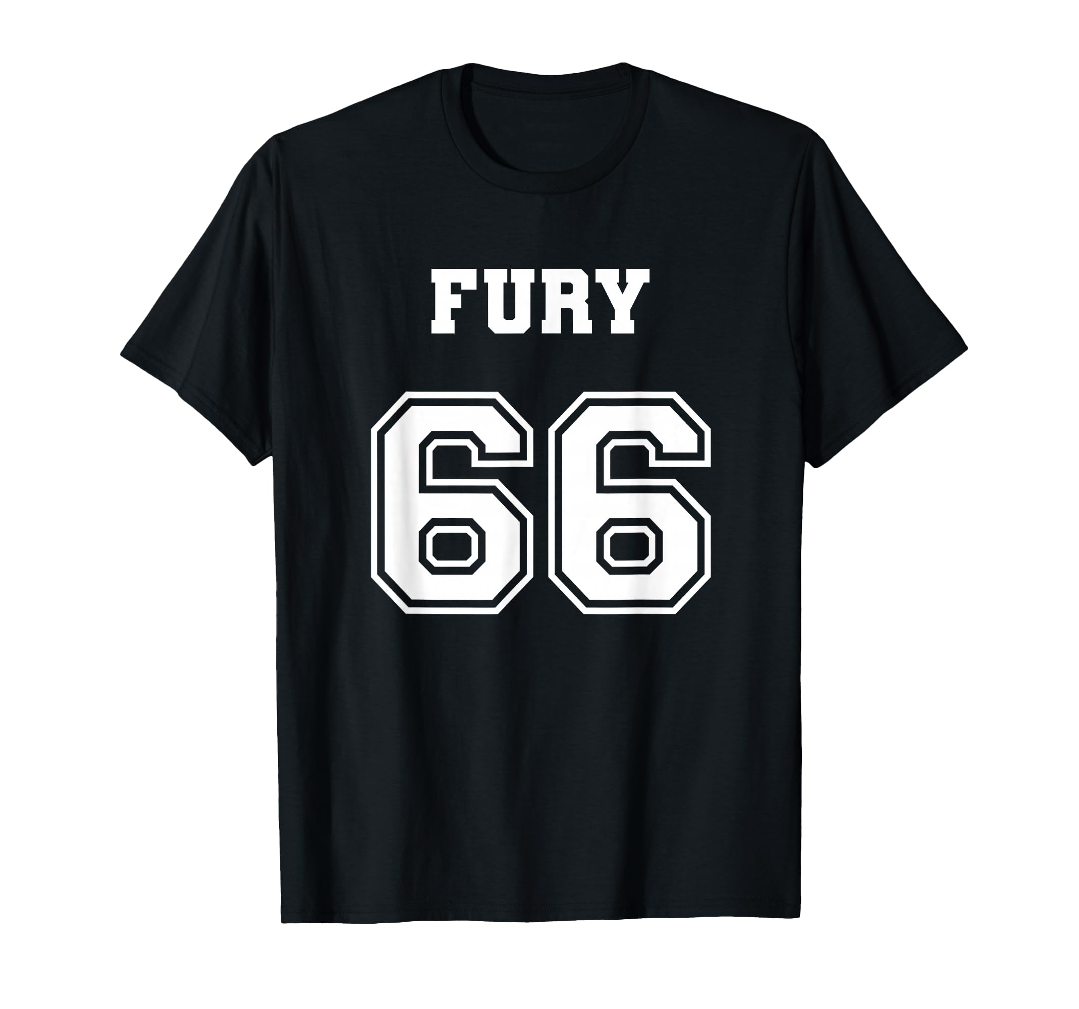 Jersey 66 1966 Fury Sport Muscle T-Shirt - Fun Novelty Design for Adults - T-Shirt, Sweatshirt, Hoodie
