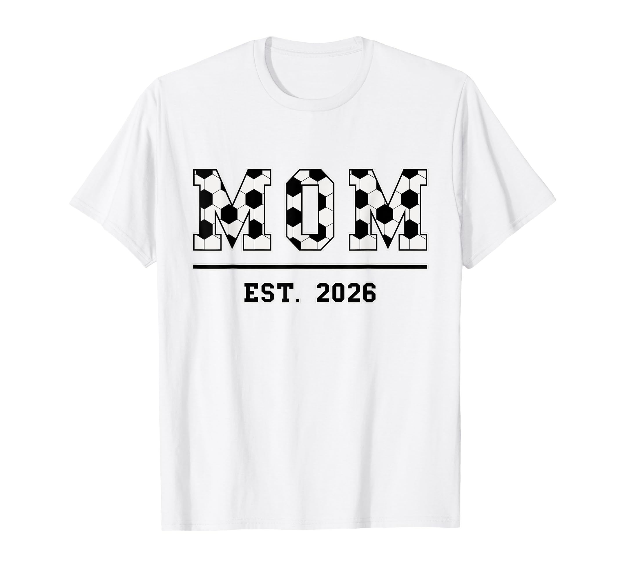 Mom Est 2026 Funny Sports Year T-Shirt - Fun Novelty Design for Adults - T-Shirt, Sweatshirt, Hoodie