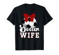 Soccer Wife Soccer Player Coquette T-Shirt - Aesthetic Graphic Men Women - T-Shirt, Sweatshirt, Hoodie