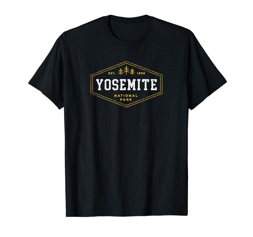 Yosemite California Established 1890 T-Shirt - Trendy Graphic for Adults - T-Shirt, Sweatshirt, Hoodie