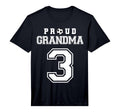 Number 3 Custom Proud Soccer T-Shirt - Casual Everyday Wear Men Women - T-Shirt, Sweatshirt, Hoodie
