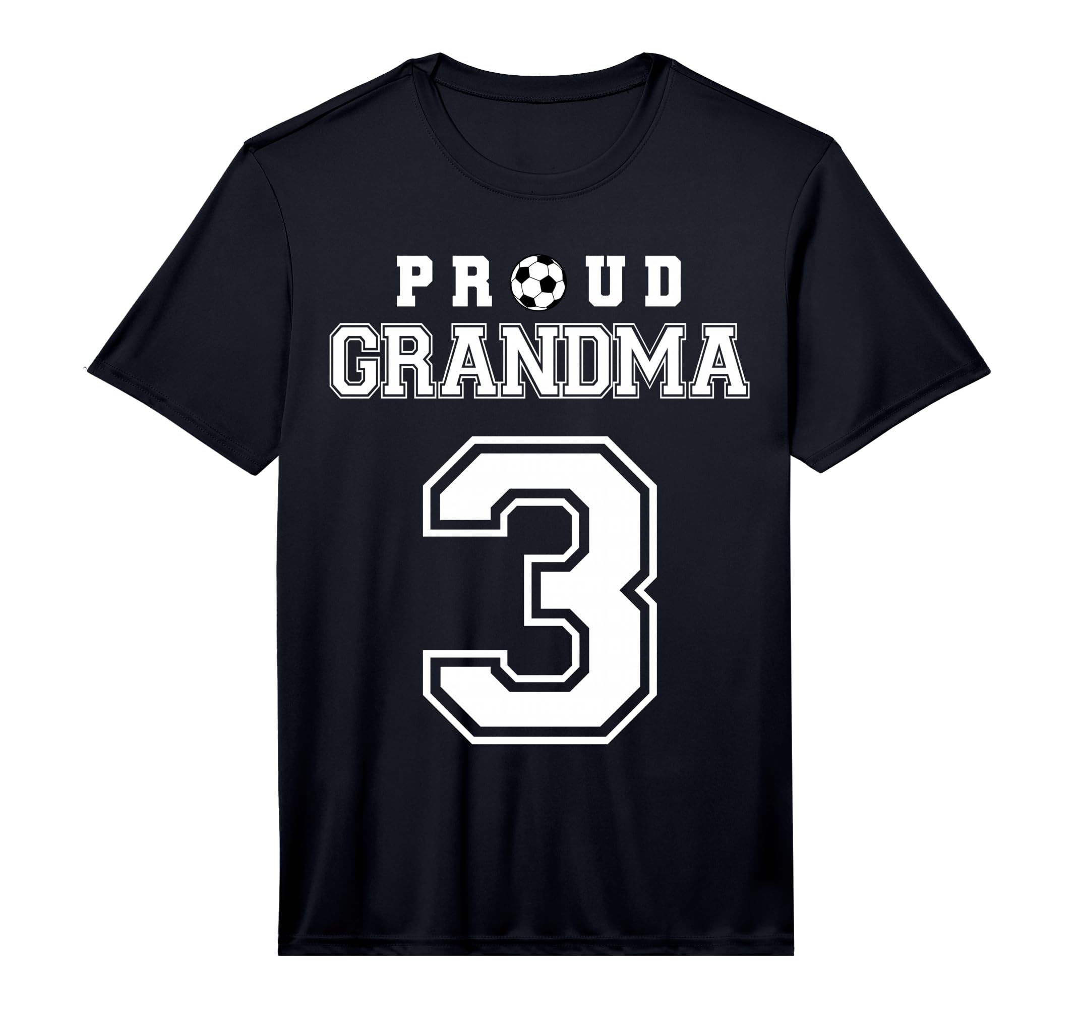 Number 3 Custom Proud Soccer T-Shirt - Casual Everyday Wear for Adults - T-Shirt, Sweatshirt, Hoodie