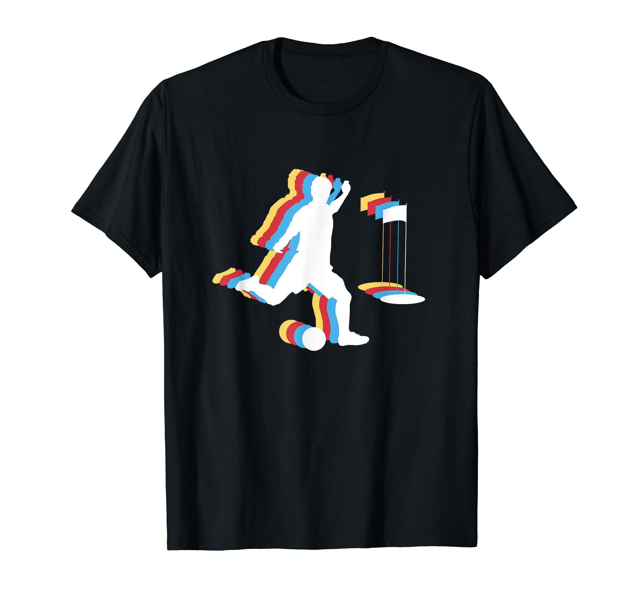 Footgolf Color Funny Soccer Golf T-Shirt - Unique Graphic Men Women - T-Shirt, Sweatshirt, Hoodie