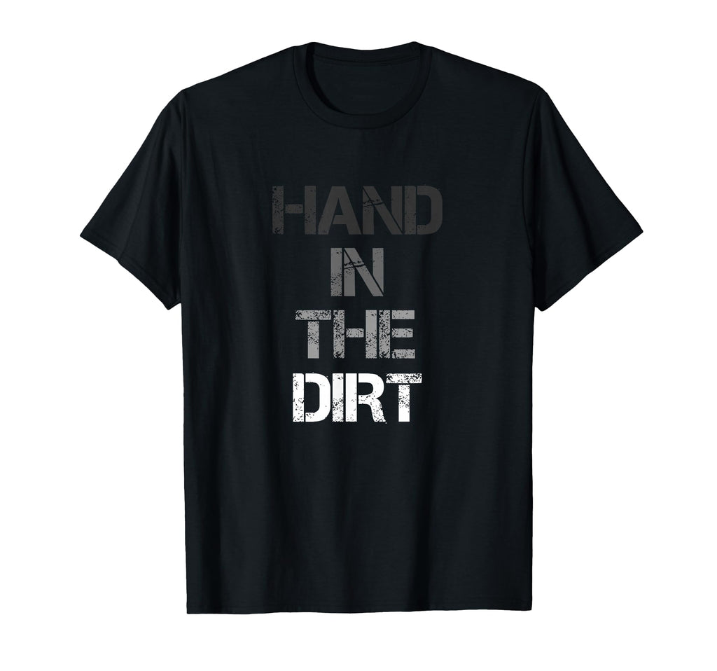 Football Lineman Shirts Gloves Hand Dirt T-Shirt - Unique Graphic Unisex - T-Shirt, Sweatshirt, Hoodie
