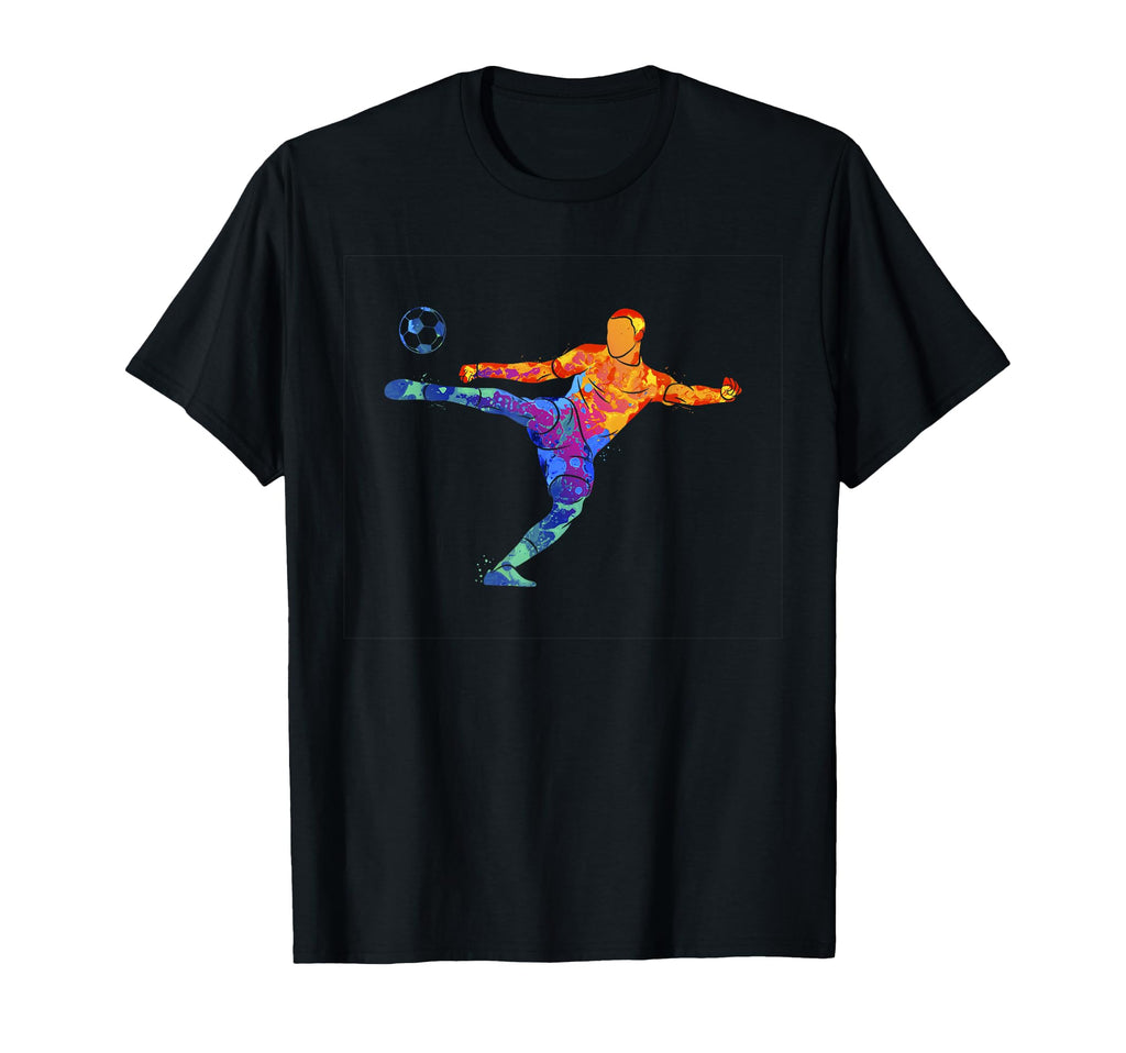 Soccer Athlete Sports Drawing T-Shirt - Graphic Print for Adults - T-Shirt, Sweatshirt, Hoodie