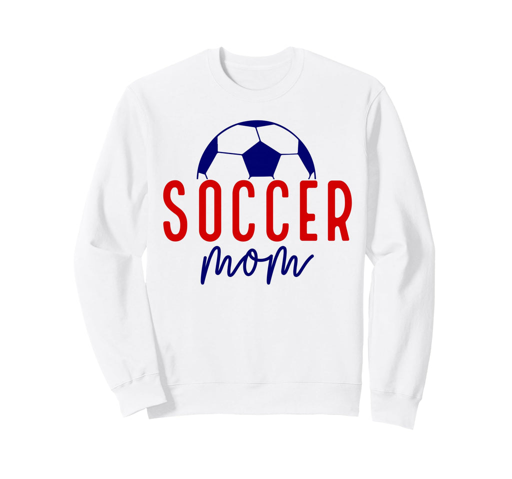 Soccer Mom Mama Soccer Mother Mommy Sweatshirt - Graphic Print for Adults - T-Shirt, Sweatshirt, Hoodie