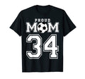 Number 34 Custom Proud Soccer T-Shirt - Casual Everyday Wear for Adults - T-Shirt, Sweatshirt, Hoodie