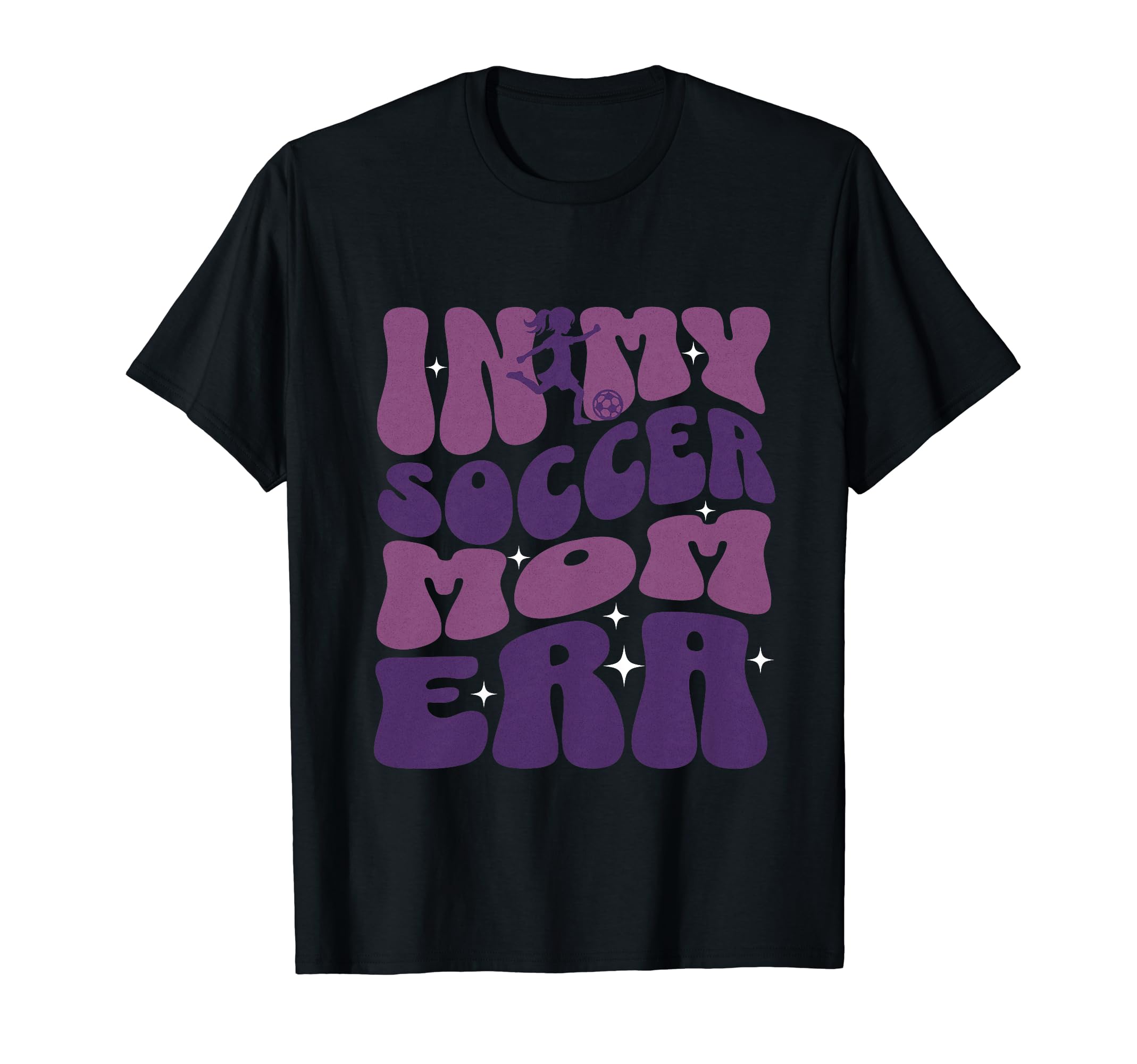 Groovy My Soccer Mom Era Football T-Shirt - Unique Graphic for Adults - T-Shirt, Sweatshirt, Hoodie