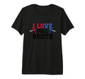 I Love Pull Shots Tri Blend T-Shirt - Fun Novelty Design for Adults - T-Shirt, Sweatshirt, Hoodie