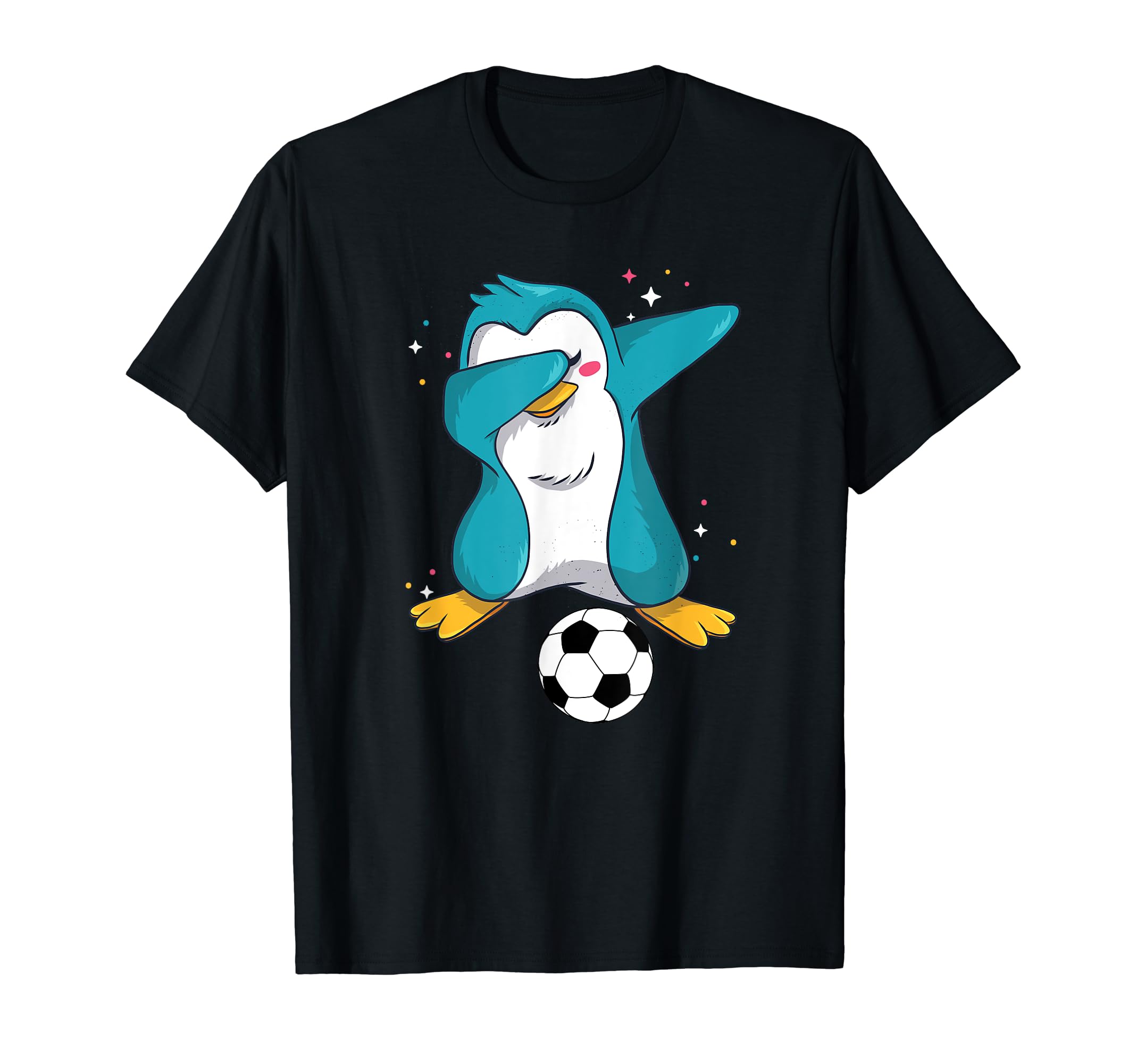 Dabbing Pinguin Soccer Funny Dab T-Shirt - Casual Everyday Wear Unisex - T-Shirt, Sweatshirt, Hoodie