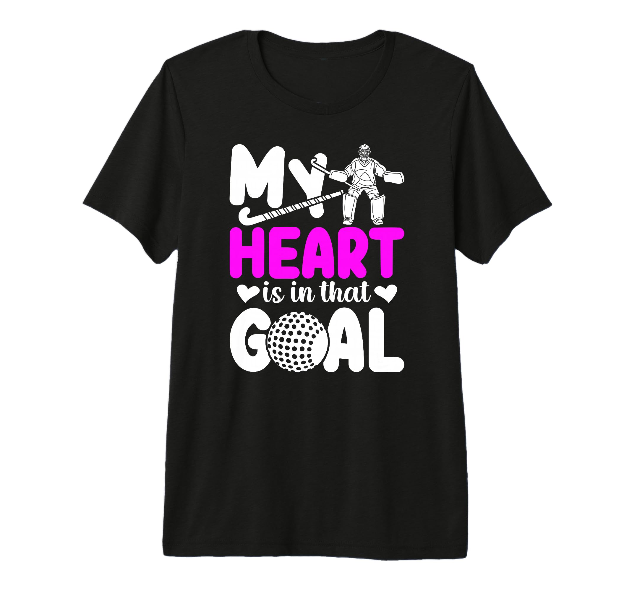 Field Hockey Goalkeeper Aunt Proud T-Shirt - Fun Novelty Design Unisex - T-Shirt, Sweatshirt, Hoodie
