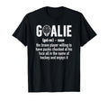 Ice Hockey Goalie Ice Hockey T-Shirt - Minimalist Print for Adults - T-Shirt, Sweatshirt, Hoodie