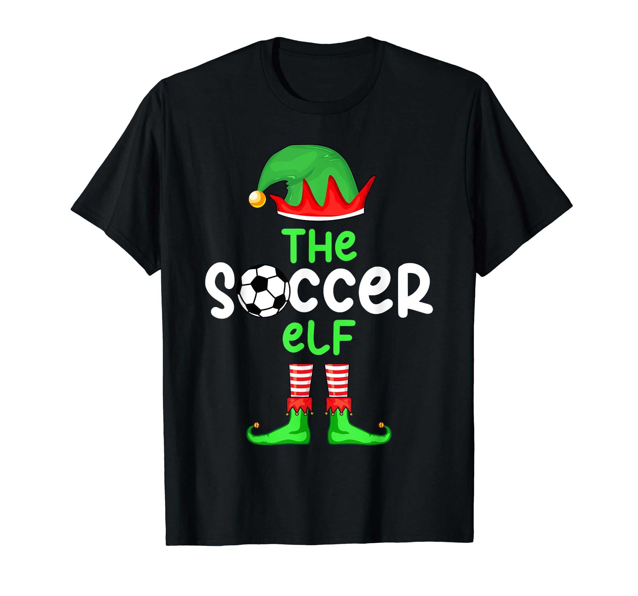 Im Soccer Elf Family Matching Pajama T-Shirt - Fun Novelty Design Unisex - T-Shirt, Sweatshirt, Hoodie