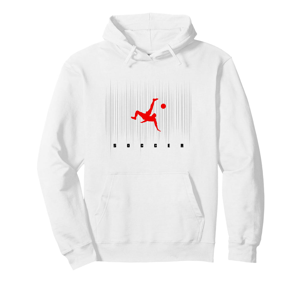 Soccer Logo Motif Soccer Soccer Player Hoodie - Graphic Print Men Women - T-Shirt, Sweatshirt, Hoodie