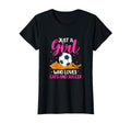 Just Who Loves Cats And Soccer Cat T-Shirt - Aesthetic Graphic for Adults - T-Shirt, Sweatshirt, Hoodie