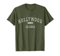 Hollywood California Los Angeles Ca T-Shirt - Graphic Print Unisex - T-Shirt, Sweatshirt, Hoodie