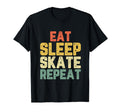 Eat Sleep Skate Repeat Skating T-Shirt - Casual Everyday Wear for Adults - T-Shirt, Sweatshirt, Hoodie